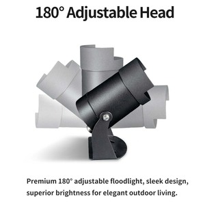 Nuevo Diseño, <span class=keywords><strong>Foco</strong></span> <span class=keywords><strong>LED</strong></span> para Exteriores con Clasificación IP65, Regulable, para Jardín, 3 W, 5 W, 7 W, 10 W, 12 W, 15 W, 18 W, 20 W - Product Image 1