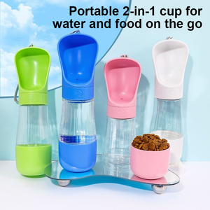 Botella para beber agua y comida para <span class=keywords><strong>mascotas</strong></span> portátil impermeable al aire libre mejorada al por mayor - Product Image 6