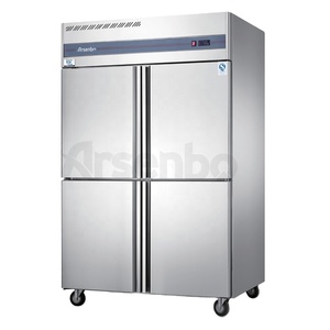 Sinh thái thân thiện đầy đủ thép không gỉ nhà bếp tủ lạnh và tủ đông với hệ thống làm mát không khí hiệu quả cao (d1.0l4f) - Product Image 1