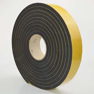 Moll EPDM Sealing Tape Black 10mm Width Automotive <b>Rubber</b> Gasket <b>Strip</b> - Product Image 5