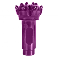 Foret DTH CIR110 Mining Button Bit Pression d'air inférieure DTH Marteau Foret Puits d'eau