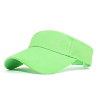 Vente en gros blanc uni équitation sport sauvage vide haut casquette hommes unisexe pare-soleil chapeau