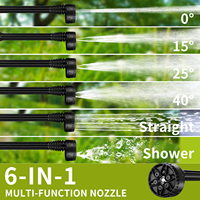 Nettoyeur haute pression sans fil rechargeable avec pistolet de lavage pour voiture