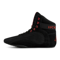 Chaussures de musculation de marque propre, chaussures antidérapantes pour squats, pour la musculation, l'haltérophilie, la musculation, avec sangle et lacets, chaussures de sport