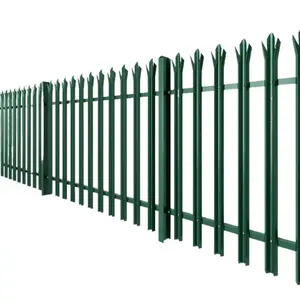 Home Garden Wrought Iron Steel Fence Black Decorative Metal Wire Mesh Panel