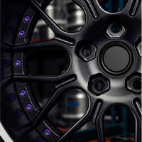 Jantes de voiture forgées sur mesure, 2 pièces, concaves profondes, en alliage, 5x114.3 5x120 5x130 5x127, 18 19 20 21 22 pouces pour BMW Ferrari