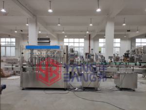 YB-YG8B entièrement automatique 8 buses liquide bouteille remplissage capsulage Machine désinfectant désinfectant antiseptiques liquide Machine de remplissage - Product Image 6