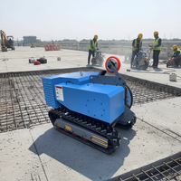 Scie à fil diamantée sur chenilles 37KW 22KW triphasée pour la découpe du béton