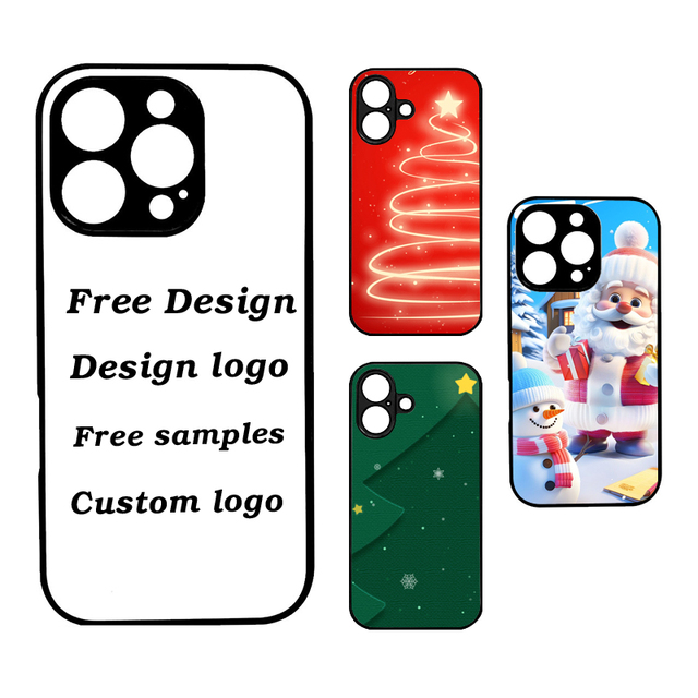 Wholesale Custom Sublimation TPU+PC Shockproof Sports Design Mobile Phone Cases for 16 15 Pro Blank 2D DIY Printing
