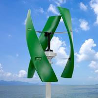 Turbine éolienne à axe Vertical, générateur d'énergie libre, 1000W, 24V, 48V, 3 pales, moulin à vent pour la maison, la ferme et la rue