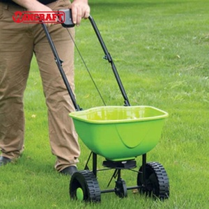 Esparcidor de Fertilizante Manual WINCRAFT DIY OEM de 27L con Tolva de PP y Tubo de Acero para Trabajos en el Jardín, Semillas y Esparcimiento de Sal - Product Image 1
