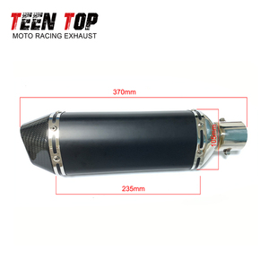 TEENTOP Factory Hight Power Motorcycles Système d'échappement pour VESPA Primavera 4t Sprint 4t Scooter pour <span class=keywords><strong>Piaggo</strong></span> <span class=keywords><strong>Zip</strong></span> 2000 4t Silencieux - Product Image 2