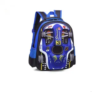 DongAo Cartoon vendita calda bookbags 3D EVA car Mochilas Escolares super hero Boys Kids Back Pack School bag
