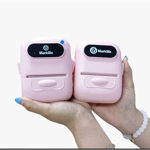 Impresora térmica P50 de 58 mm, mini impresora portátil de etiquetas sin tinta para iOS y Android - Product Image 3