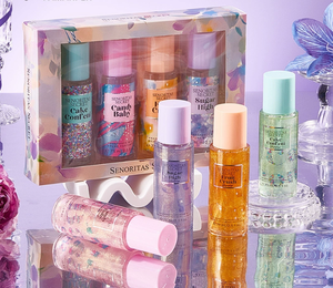 ヴィクトリアズ・シークレット リキッドフレグランスミストコレクション 4ピースミニギフトセット アソートフレグランス 女性用ギフトセット - Product Image 4