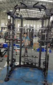 Équipement de fitness de salle de sport commercial personnalisé chargé de broches poulie de câble d'aviron de <span class=keywords><strong>barre</strong></span> en T entraîneur multifonctionnel <span class=keywords><strong>Smith</strong></span> <span class=keywords><strong>Machine</strong></span> à vendre - Product Image 2