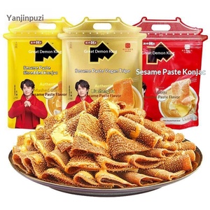 [Ca. 20 Packungen] Büro-Snack <span class=keywords><strong>Yanjin</strong></span> Shop's Big Devil Sesamsauce Vegetarische Scharfe Konjak-Gemüse-Jerky Fertiggericht - Product Image 2