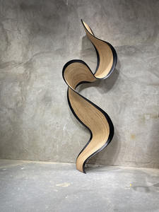 Sculpture en bois 3D Art déco moderne, fait à la main, écologique, décoration d'intérieur <span class=keywords><strong>Pop</strong></span> Art, artisanat en bois en forme de 3D, fait à la main, décoration moderne pour la maison - Product Image 6