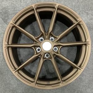 Jantes forgées sur mesure DJJ 19 20 21 22 pouces pour P104SC <span class=keywords><strong>Ferrari</strong></span> 458 488 296 599 812 FF F8 <span class=keywords><strong>F12</strong></span> Roma GTC4 SF90 Aluminium Bronze - Product Image 1