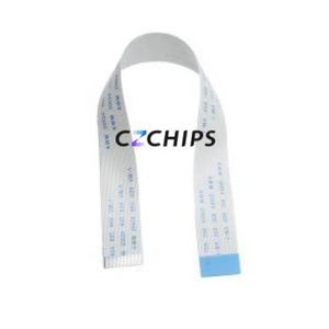 JS05B-24P-200-4-8 FFC Cable (Flexible Flat Cable) P=0.5mm Connector 24P 0.5mm 0.3mm Reverse - Product Image 1