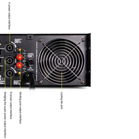 CA20 3U profesyonel güç amplifikatörü 2ch 1500W sahne performansı için konser konferans KTV parti KTV Impedance empedans Metal