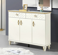 Nouvelle conception moderne de buffet de salle à manger en bois MDF réglable avec rangement