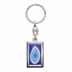 Porte-clés en métal 9x3 cm Evil Eyes Porte-clés en métal uniques et élégants - Product Image 2