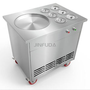 Máquina comercial de rollo de helado frito, nueva Mesin Ais Krim Goreng usada <span class=keywords><strong>para</strong></span> restaurantes <span class=keywords><strong>que</strong></span> sirven ingredientes de agua de leche de frutas - Product Image 5