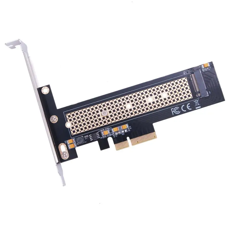 Support OEM ODM Slot PCIe 4X to NGFF M.2 SSD Hard Disk Adapter Card Key M NVME
