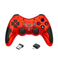 Control de Juego Inalámbrico 2.4G para PC, Laptop y Android, Compatible con Consolas de Juegos