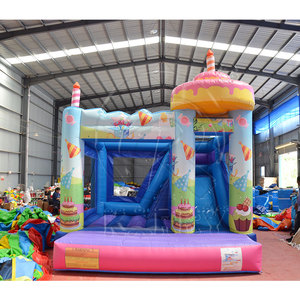 Château gonflable commercial d'extérieur en promotion – Maison de saut gonflable pour enfants, idéale pour les divertissements en plein air - Product Image 2