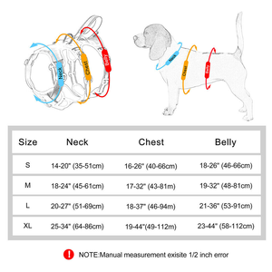 Reflective Adjustable <b>Dog</b> <b>Harness</b> Vest Padded Breathable Pet Halter with Four Buckles Red - Product Image 3