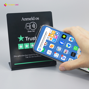 Yts tùy chỉnh không thấm nước Acrylic lập trình <span class=keywords><strong>tag</strong></span> 213/215/216 <span class=keywords><strong>NFC</strong></span> Google xem xét đứng với mã QR - Product Image 4