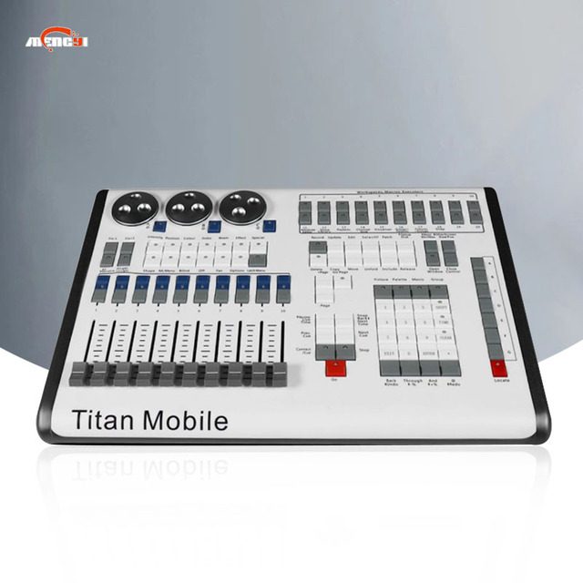 DMX Touch Console Mobile Wing Stage Lighting Console Controller Stage Effect Light Party DJ Disco Moving Head Light