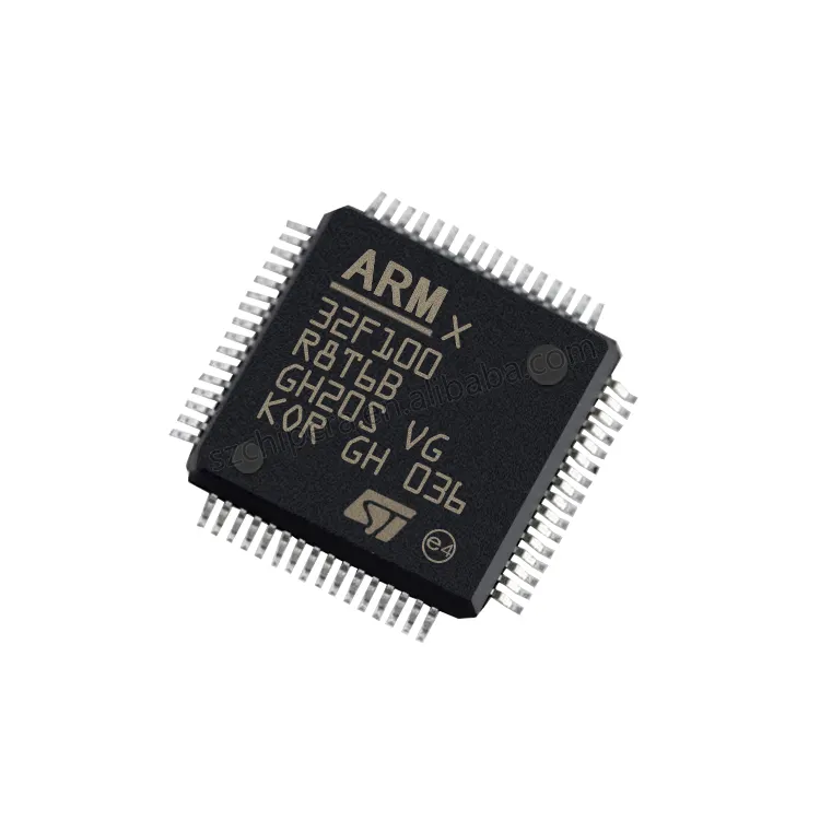 Nuovo e originale stock STM32F100 RISC 64KB Flash 2.5V 3.3V ARM M3 64 pin STM32F100R8T6B