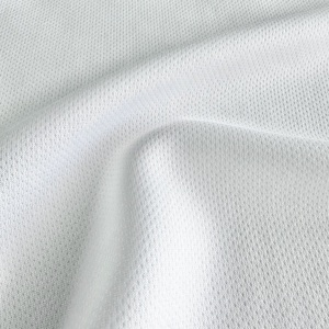 Bán Buôn Điểm Trắng <span class=keywords><strong>Bird</strong></span> <span class=keywords><strong>Eye</strong></span> Lưới Giá 100% <span class=keywords><strong>Polyester</strong></span> Lớp Đầu Tiên <span class=keywords><strong>Bird</strong></span> <span class=keywords><strong>Eye</strong></span> Vải Dệt Kim Cho Thăng Hoa In - Product Image 2