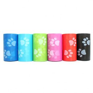 Black <b>Compostable</b> Dog Poop <b>Bag</b> Biodegradable Scented Dog Portable Waste <b>Bags</b> - Product Image 4