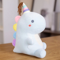 Jouets en peluche de dinosaure doux de haute qualité animaux en peluche de dessin animé en gros pour les cadeaux de vacances des enfants et les articles promotionnels