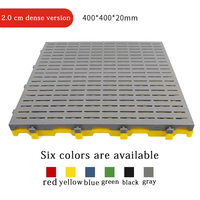 Carrelage de sol de garage en plastique robuste en usine de Chine Carreaux à emboîtement carrés
