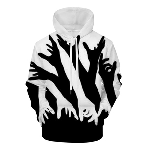 Sudadera con Capucha Casual de Moda con Logotipo Personalizado Bordado, Sudadera de Otoño para Hombre y Mujer, Impresión 3D, Talla Grande, Talla Estadounidense, 100% Algodón, Sudadera con Capucha Lisa - Product Image 1