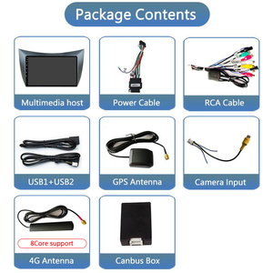 Reproductor multimedia con gps para coche, <span class=keywords><strong>radio</strong></span> con navegación, carplay, wifi, android 13, 2Din, para <span class=keywords><strong>Lifan</strong></span> <span class=keywords><strong>320</strong></span>, 2013-2018 - Product Image 3