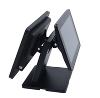 Système de point de vente tout-en-un pour restaurant avec écran tactile capacitif 10 points de 15 pouces, Wi-Fi 6, Android/Linux/Windows personnalisé, caisse enregistreuse
