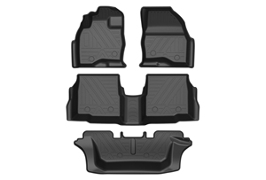 Alfombrilla Universal antideslizante para coche, alfombrillas de TPE 3D para todo tipo de clima, alfombras de carga para <span class=keywords><strong>Ford</strong></span> <span class=keywords><strong>Explorer</strong></span>, revestimientos de carga para 7 asientos - Product Image 2