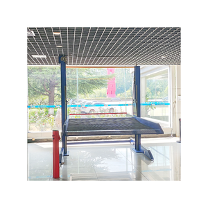 स्टील मोटर टो पोस्ट पार्किंग उपकरण के साथ डबल कार लिफ्ट - Product Image 3