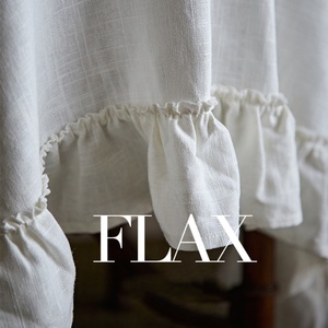 Organic French Luxury Pure <b>Linen</b> Flounce <b>Table</b> <b>Cloth</b> <b>Table</b> Cover Embroiderable Solid Color Home Hotel Customizable Wholes - Product Image 6
