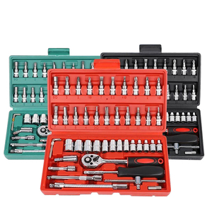 Nhà Máy bán hàng trực tiếp spanners bán như bánh nóng 46 ổ cắm wrenches Screwdriver lắp ráp bay Ratchet cờ lê ổ cắm hộp công cụ - Product Image 1