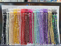 Grossiste en pompons perlés décoratifs pour rideaux, accessoires textiles de maison et de vêtements, franges perlées pour artisanat