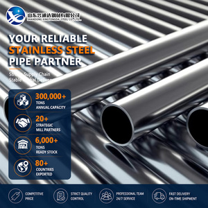 Threading 310S 201 Polished Precision 114.3mm 5.0mm JIS G3459 Stainless Steel Tube for Water Treatment - Product Image 1
