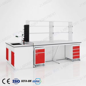 Muebles de laboratorio mesa de laboratorio <span class=keywords><strong>banco</strong></span> de trabajo con debajo de - Product Image 4
