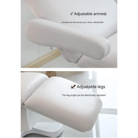 Offre Spéciale : Table de Massage Électrique Moderne pour Salon de Beauté, Lit de Soins du Visage et des Cils, 3/4 Moteurs